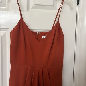 Elegant Rust Dress Gianni Bini
